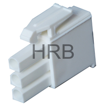 HRB Connector 4.14mm, In Line 3 Position ,Wire To Wire ,Male Housing