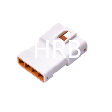 hrb 6.35mm Pitch Wire To Wire Waterproof Electrical Connectors 